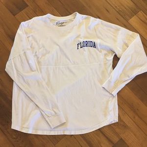 Long Florida white t-shirt